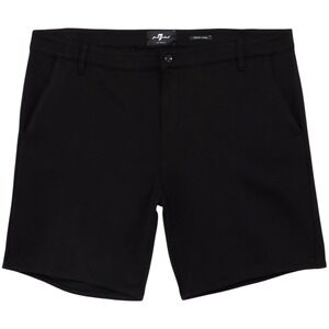 7 For All Mankind Mens 36 Black Shorts Casual‎ Chino Style